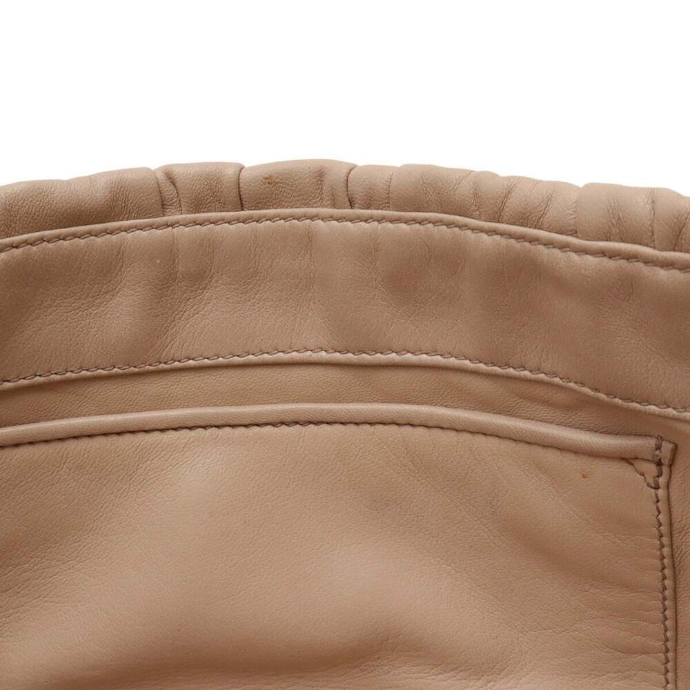 PRADA Cream Leather Shoulder Bag - Picture 8 of 9